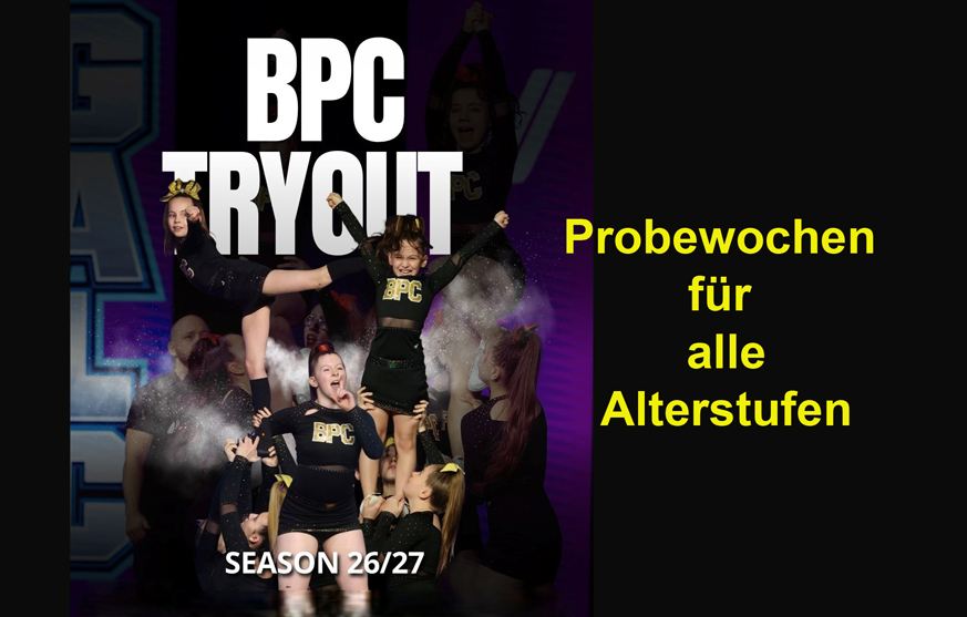 Probewochen Cheerleading